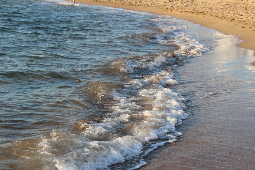 Прекрасный песчаный пляж Aldemar Olympion на Пелопоннесе